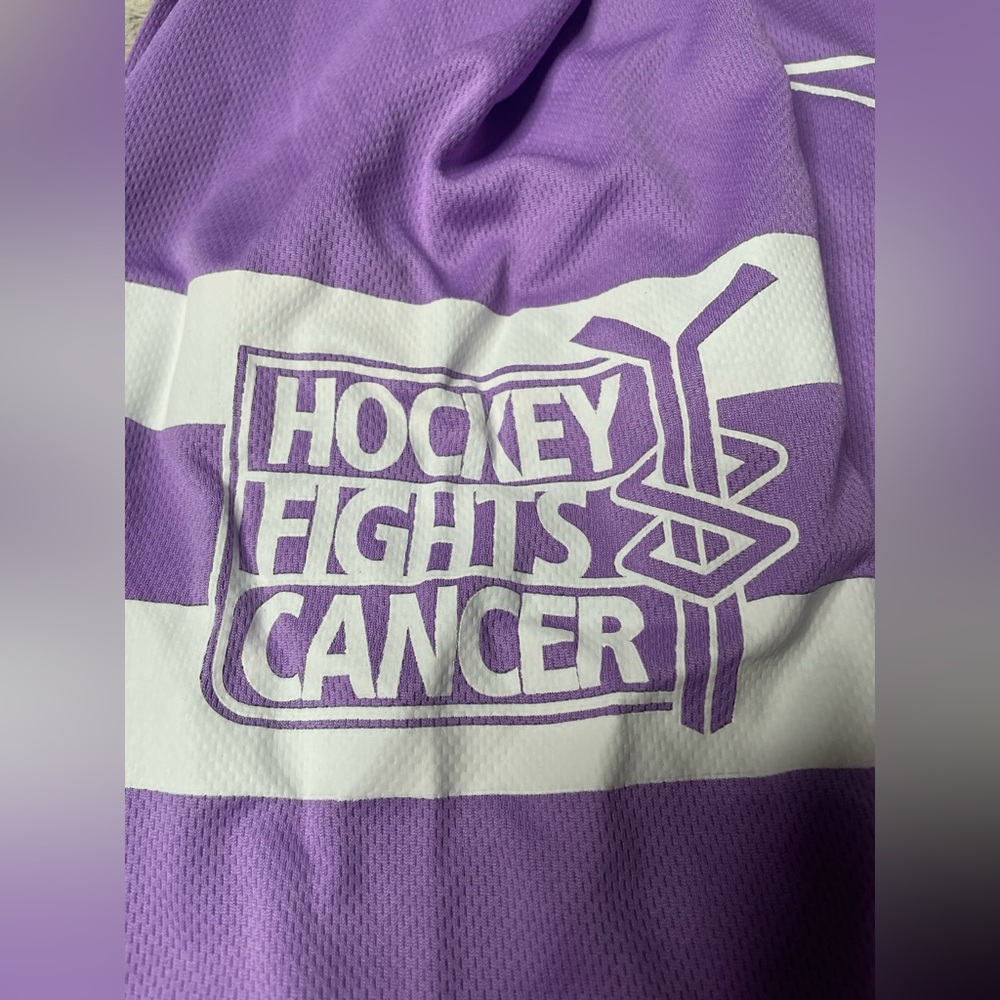 🏒San Jose Sharks Jersey Hockey Fights Cancer Breast Cancer Awareness Shirt XL - Picture 2 of 6